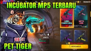 FREE FIRE!! BOCORAN INCUBATOR MP5 LAVA, PET NINJA TIGER, TOP UP BONUS