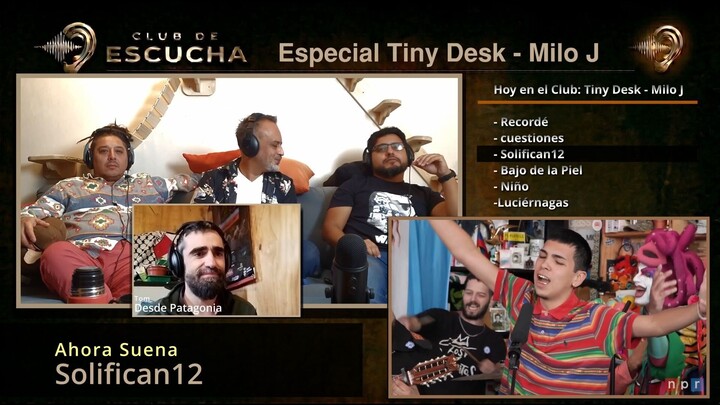 Viejos QLS reaccionando al Tiny Desk de MILO J 😂 | Reacción en español