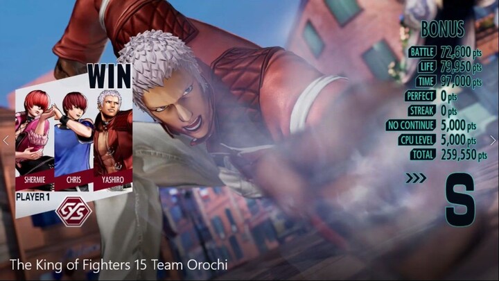 The King of Fighters 15 Team Orochi