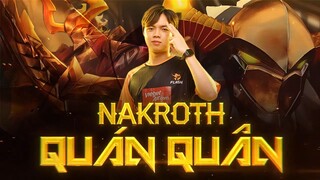 ADC Độc Quyền Sử Dụng Nakroth Quán Quân Trên Rank Gặp Ngay Vợ Chồng Bách Trọc