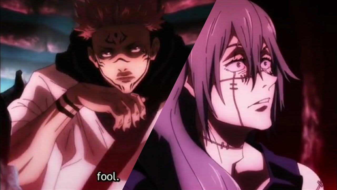 Sukuna vs Mahito, JUJUTSU KAISEN (Dublado) #jujutsukaisen #animesdub