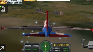 3.Flight Sim_ Chuyến bay đến Vancouver trong thời tiết mưa giông - Boeing 747