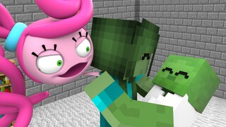 Monster School: Mommy Long Legs is My Mom - Sad Story | Minecraft Animation