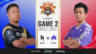 MPL PH S13 - W7D2 - BLCK vs ECHO - GAME 2