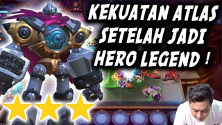 JADI INI KEKUATAN ATLAS SETELAH JADI 5 GOLD ??? HERO WEAPON MASTER TERMAHAAAAL !!!
