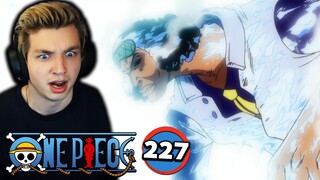 ADMIRAL AOKIJI ARRIVES!! | One Piece REACTION Episode 227