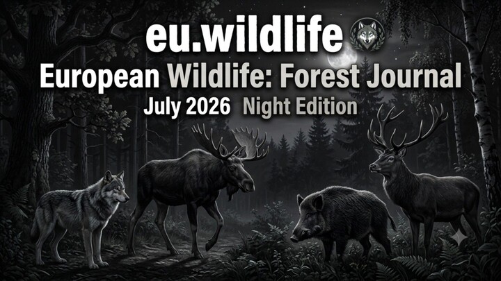 European Wildlife: Forest Journal | July 2026, Nigh Edition | FHD