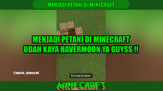 MENJADI PETANI DI MINECRAFT ❓❓❗❗