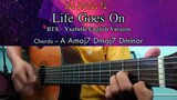 Life Goes On - BTS - Ysabelle Cover - Guitar Chords