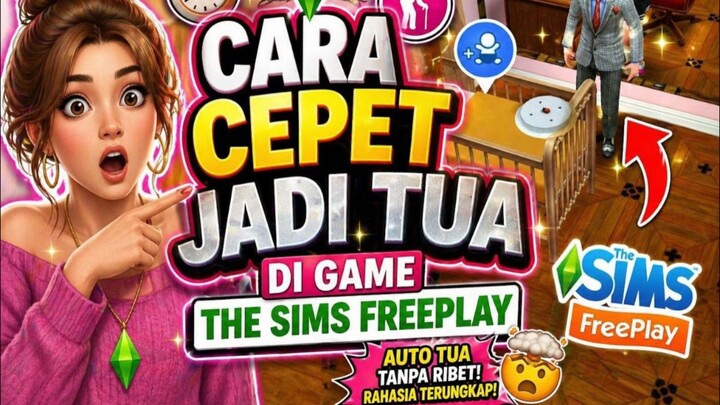 KALO PUNYA ANAK SUKA TANTRUM SURUH CEPET GEDE AJA 🤣 | THE SIMS FREEPLAY