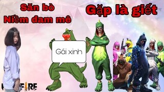 [Garena Free Fire] Giao lưu cùng bạn gái cua 1 câu là đổ và hành trình săn bò  |Thành Mốc