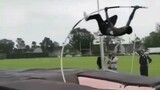 Unbelievable Pole Vaulting Moments: You Won't Believe Their Luck! 😱 #shorts #fyp #gg DAX REACTS