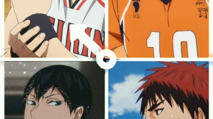 The best partner | haikyuu & kuroko no basket