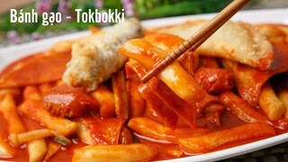 Tokbokki - Cách làm bánh gạo cay Hàn Quốc chuẩn vị, siêu đơn giản, ăn ngon mê ly | ASMR Cooking