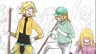 【jojo手书/全员向】荒木宿的大★扫★除