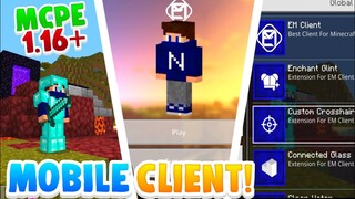 Best Mobile Client For MCPE 1.16+ | FPS Booster For Minecraft PE