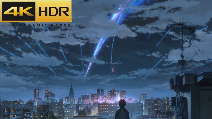 [AMV] Makoto Shinkai's films collection | 4D HDR