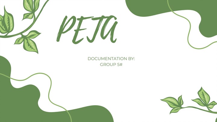 Group #5 Peta Documentation