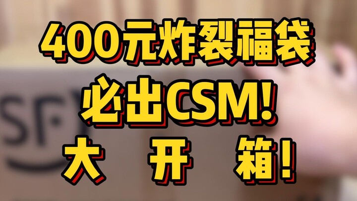 什么！400块必出CSM？！开箱好兄弟出的炸裂假面骑士福袋 顺便庆祝生日
