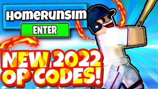 *2022* ALL NEW SECRET OP CODES HOME RUN SIMULATOR In Roblox Home Run Simulator Codes !