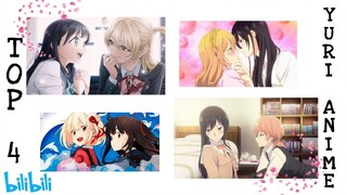 Top 4 Yuri Anime na May Impact sa buhay ko | Tagalog Review 🔥💖