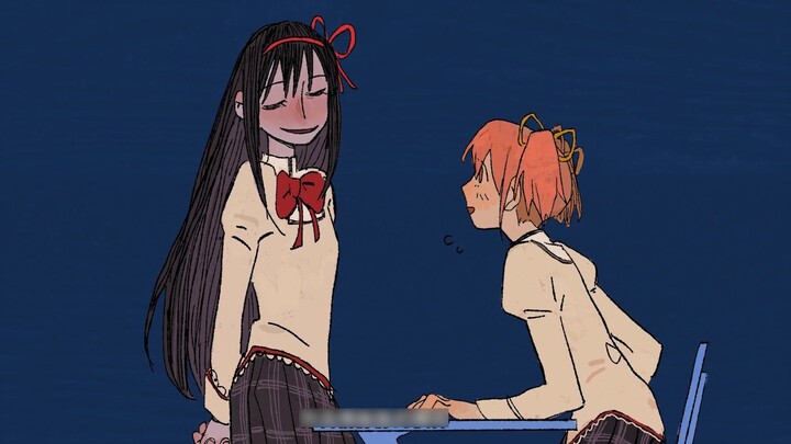 [Puella Magi Madoka Magica Tulisan Tangan] Di dunia ini di mana aku mencintaimu