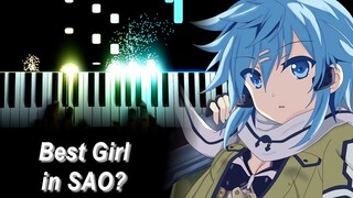 Crossing Field - Sword Art Online ソードアート・オンライン OP 1  - Piano TV Size