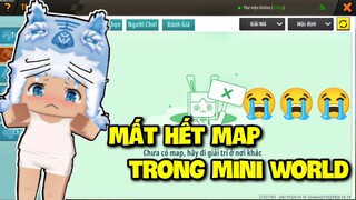 MEOWPEO BỊ MẤT TẤT CẢ MAP TRONG THƯ VIỆN MINI WORLD KHÔNG THỂ CHƠI ĐƯỢC GÌ VÀ CÁI KẾT