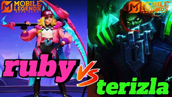 Ruby Xpe VS Terizla Xpe||RUBY TERLALU OP SUSAH UNTUK DI TUMBANGKAN||🤔💤❗