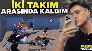 2 TAKIM ARASINDA KALDIM!! - PUBG MOBİLE