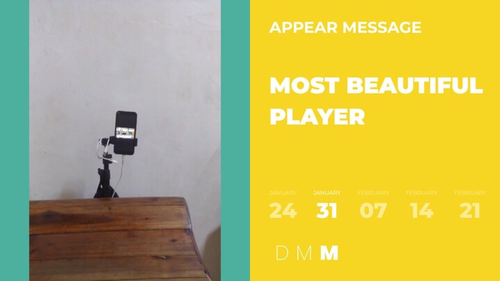DMM: Most Beautiful Player - January 31, 2026 - Appear Message - 2nd Airez Special