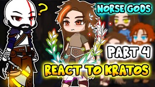 Norse Gods react to Kratos Part 4 || GOW Ragnarök || - Gacha Club React
