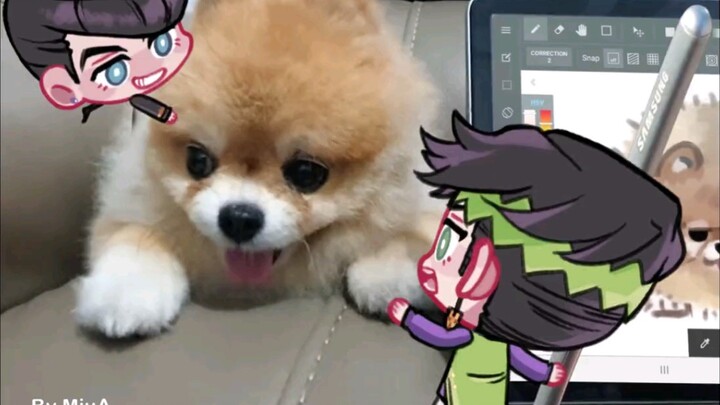 Drawing  dog with Rohan✒!【授权转载 by MiuA】