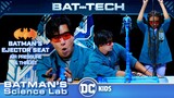 Batman's Science Lab | Batman's Ejector Seats: Air Pressure & Thrust | @DC Kids