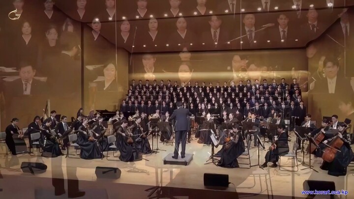 Apresentação do Conjunto Artístico de Coreanos no Japão