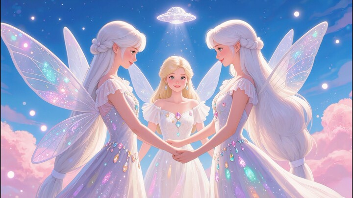 Anime sweet  fairies 动漫风格的可爱小精灵