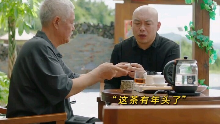 The father and son spent the whole afternoon studying Pu'er tea, but unexpectedly drank a pot of col