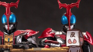 The three-person-one-motorcycle suit was developed into a dual-vehicle mode by Pi Dan, the tenth rou