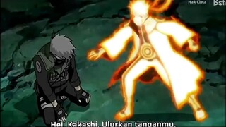 kakashi pasrah dijadiin tumbal sama kurama🥲
