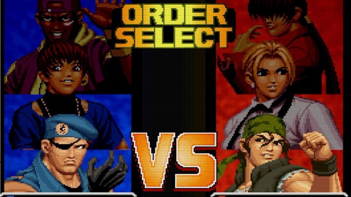 KOF 98 - My first Ranked Match! FT3
