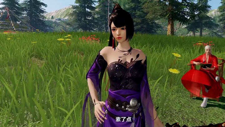 [Chu Liuxiang] Sisi imut dari bos Sword Top, yang digoda oleh seorang gadis di geng tetapi melarikan