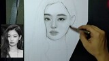 CHARCOAL |  DRAWING SKINTONE TIMELAPSE