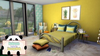 Young Adult Bedroom Inspired by SpongeBob - TS4 [SPEED BUILD]