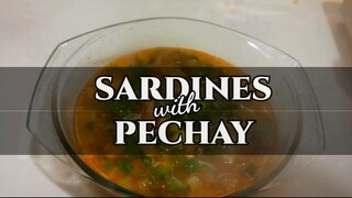 SARDINES and PECHAY , PERFECT ULAM NG MASA