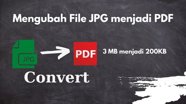 Cara mengubah file FOTO/GAMBAR menjadi file PDF menggunakan ANDROID dan Mengecilkan size PDF