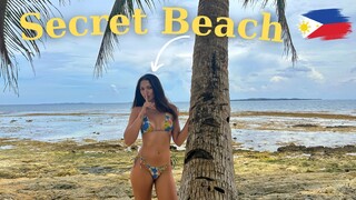 🇵🇭 SECRET Beach in Siargao, Philippines ( Island Life Vlog 3 )