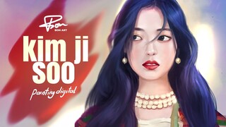 STEPS TO PAINT PORTRAITS IN PHOTOSHOP | Painting Digital Jisoo BLACKPINK