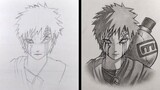 How to Draw Gaara - [Naruto] | Step by step