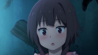 Kazuma wants to attack the sleeping Megumin