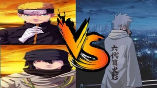 NSUNS4 - THE LAST ! NARUTO AND SASUKE VS HOKAGE KAKASHI !